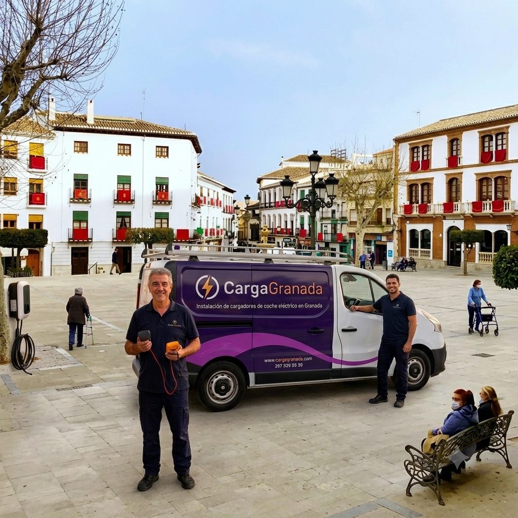 Vista de Baza, zona de cobertura de CargaGranada