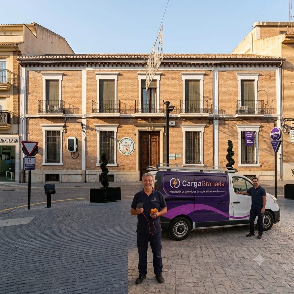 Vista de Maracena, zona de cobertura de CargaGranada
